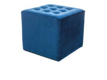 Пуф LORI VELVET синій BL.86 1557 фото